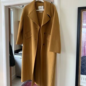 Ba&sh Women's Mustard Trench Coat